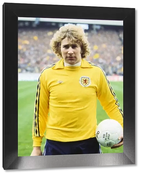 Alan Rough, Scottish Goalkeeper. Scotland v England 1978