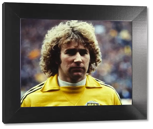 Alan Rough, Scottish Goalkeeper. May 1978