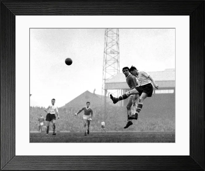 Framed Print : Action during the league match between Manchester United Framed Print : Action during the league match between Manchester United