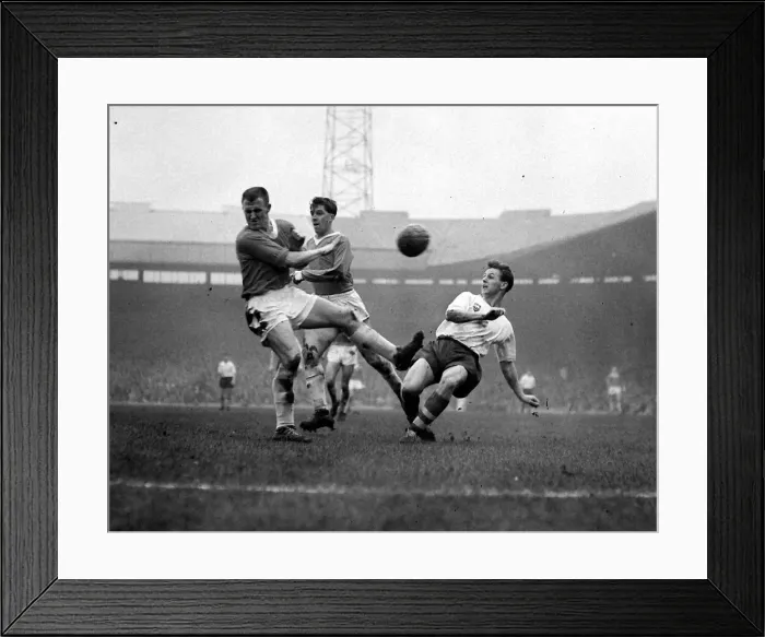 Framed Print : Action during the league match between Manchester United Framed Print : Action during the league match between Manchester United