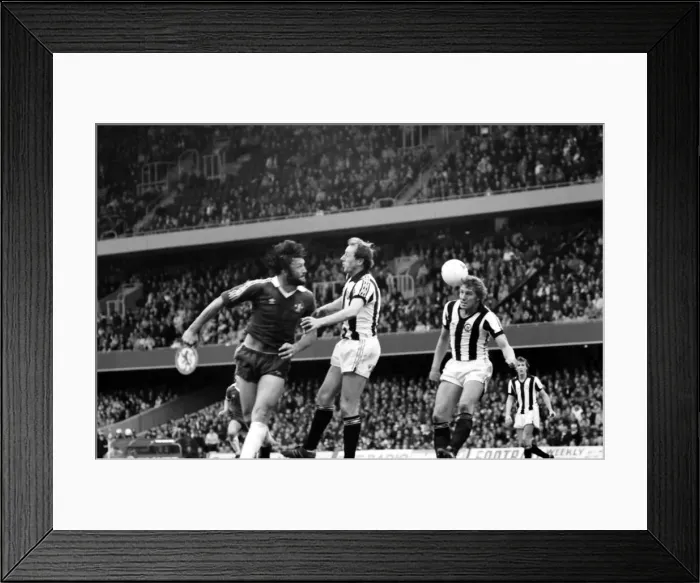 Framed Print : English League Division Two match at Stamford Bridge. Chelsea 6 v Newcastle United 0 Framed Print : English League Division Two match at Stamford Bridge. Chelsea 6 v Newcastle United 0