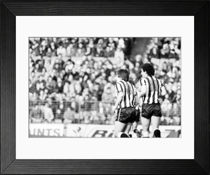 Framed Print : Manchester City v. Newcastle. February 1984 MF14-11-013 The final score was a two one Framed Print : Manchester City v. Newcastle. February 1984 MF14-11-013 The final score was a two one