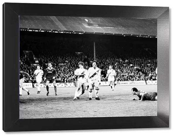 Crystal Palace v. Liverpool. November 1980 LF05-18-029 The final score was a two