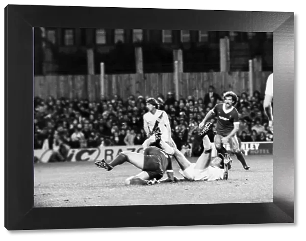 Crystal Palace v. Liverpool. November 1980 LF05-18-023 The final score was a two