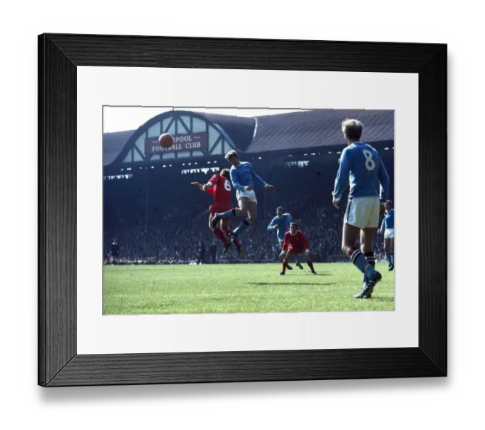 Framed Print : English League Division One match at Anfield. Liverpool 2 v Manchester City 1 Framed Print : English League Division One match at Anfield. Liverpool 2 v Manchester City 1