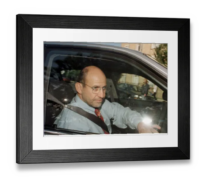 Framed Print : Daniel Fiszman Arsenal Football Club Director 1998 Framed Print : Daniel Fiszman Arsenal Football Club Director 1998