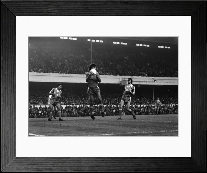 Framed Print : Arsenal v. Brighton and Hove Albion. November 1980 LF05-05-018 Football Division