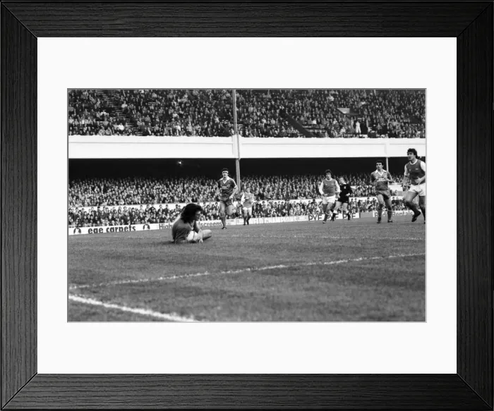 Framed Print : Arsenal v. Brighton and Hove Albion. November 1980 LF05-05-003 Football Division