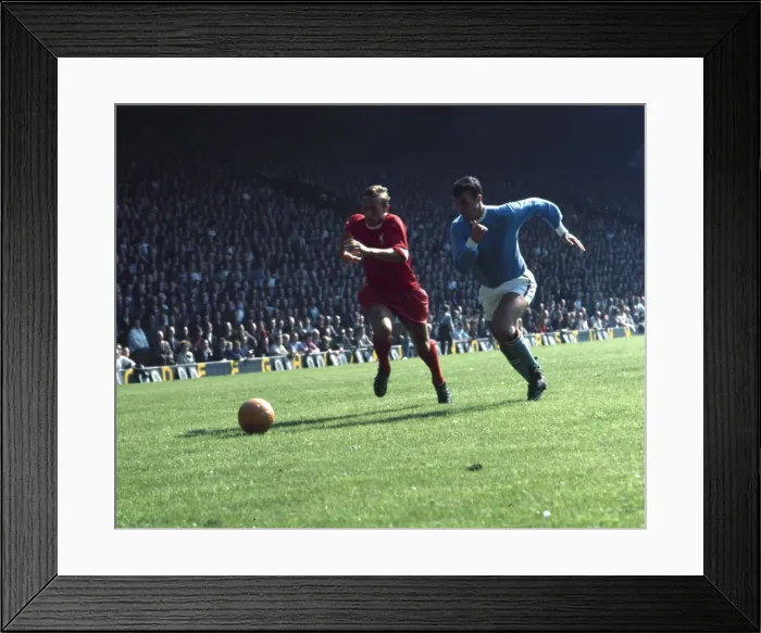 Framed Print : English League Division One match at Anfield. Liverpool 2 v Manchester City 1 Framed Print : English League Division One match at Anfield. Liverpool 2 v Manchester City 1