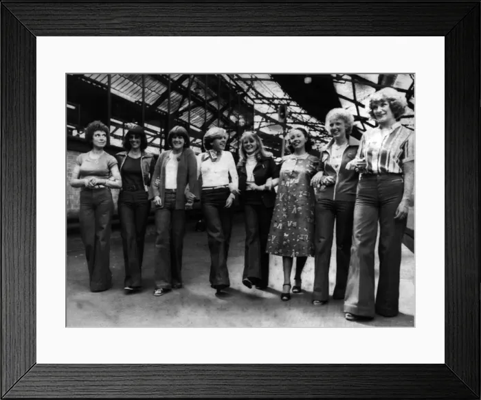 Framed Print : Wifes & girlfriends of Liverpool football players Framed Print : Wifes & girlfriends of Liverpool football players