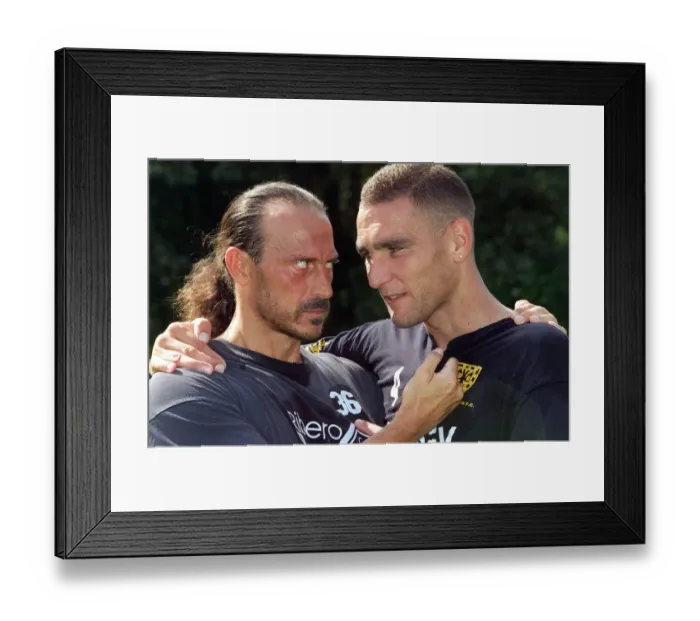 Framed Print : Football Teams Wimbledon FC Football Club September 1994