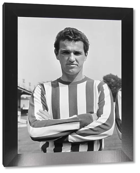 Southampton FC report for pre season training and photocall. Terry Paine. August 1965