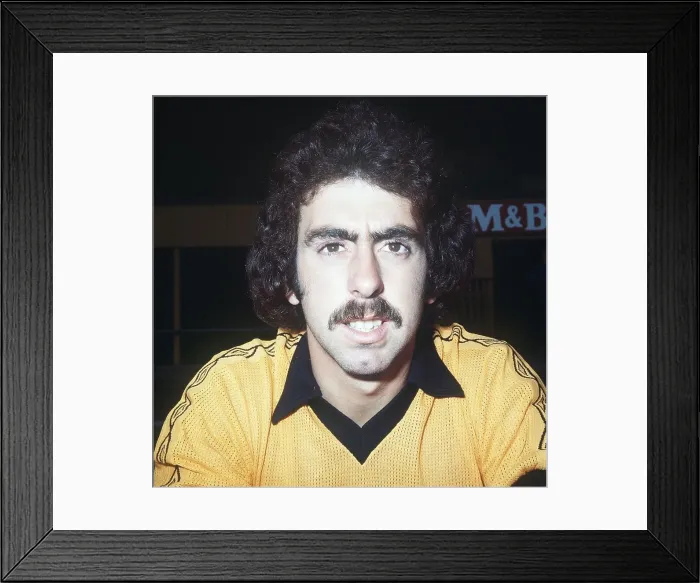 Framed Print : Geoff Palmer Wolverhampton Wanderers football player 1979 Framed Print : Geoff Palmer Wolverhampton Wanderers football player 1979