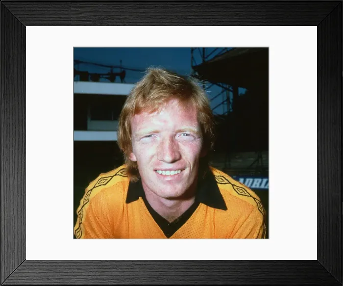 Framed Print : Willie Carson Wolves football player 1978 Framed Print : Willie Carson Wolves football player 1978