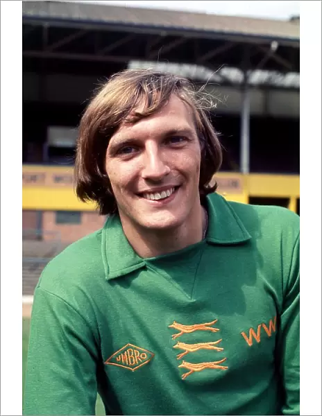 Gary Pierce, football player of Wolverhampton Wanderers FC August 1976