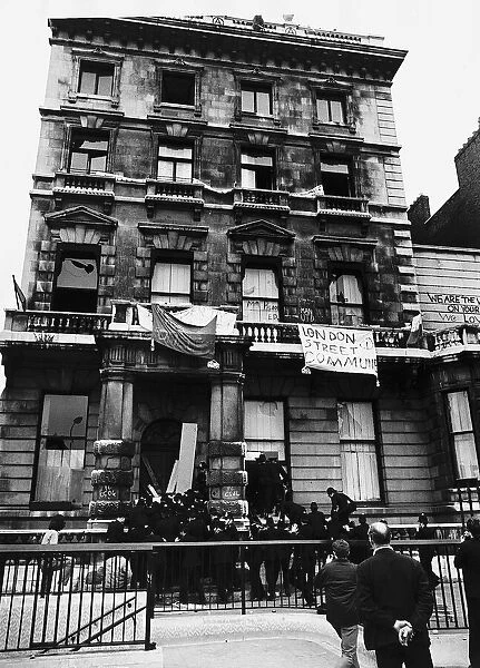 144 Piccadilly during the battle to remove three hundred illegal squatters Over eighty