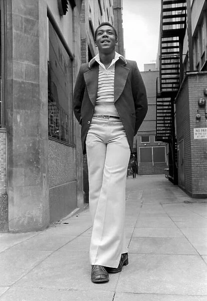 16 year old comedian Lenny Henry, May 1975