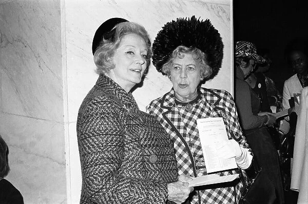 17th Women Of The Year Luncheon, Savoy Hotel, London, 4th October 1971