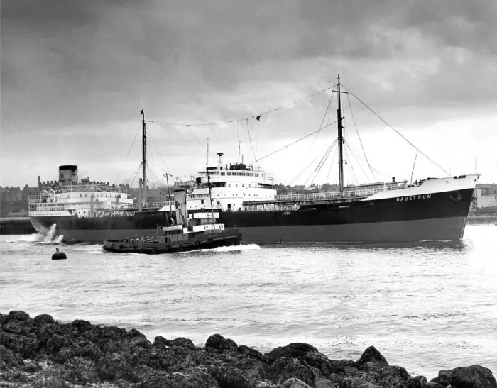 Framed Print : The 18, 000-ton tanker ship Haustrum built Hawthorn Leslie Framed Print : The 18, 000-ton tanker ship Haustrum built Hawthorn Leslie