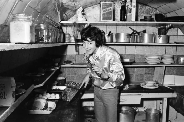 Framed Print : 18-year-old Cat Stevens in the kitchen of his Dads restaurant in Shaftesbury Avenue Framed Print : 18-year-old Cat Stevens in the kitchen of his Dads restaurant in Shaftesbury Avenue