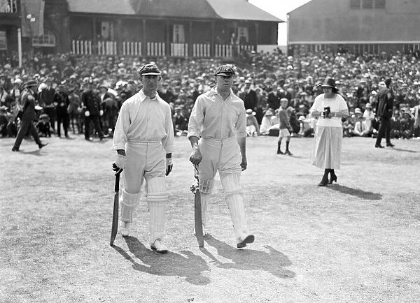 1921, The Ashes, 3rd Test, England v Australia at Headingley, Leeds, 2nd to 5th July 1921