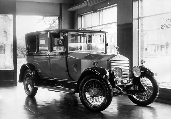 1924 Landaulette Rolls Royce Thompson Hart, at Breckon Hill Motors, Middlesbrough