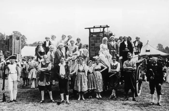 Framed Print : The 1937 Godiva Pageant, The Standard Motor Company staged a production of Marie Framed Print : The 1937 Godiva Pageant, The Standard Motor Company staged a production of Marie