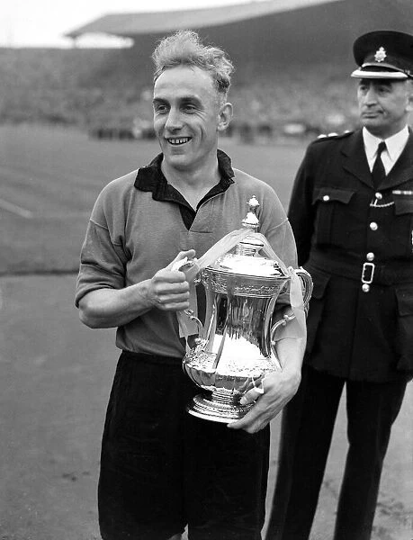 1949 FA Cup Final at Wembley Stadium. Wolverhampton Wanderers 3 v Leicester City 1