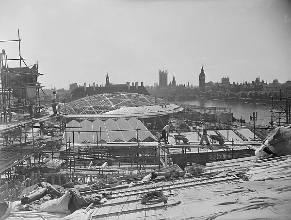 1951 South Bank Exhibition Site. Greenwell 5  /  9  /  1950 025760  /  4