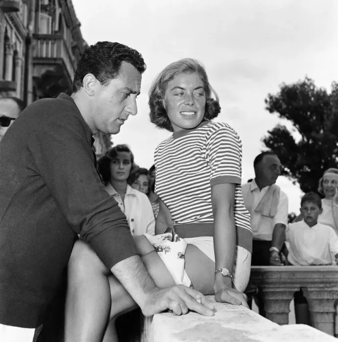 Framed Print : 1956 Venice Film Festival, Friday 31st August 1956. Our Picture Shows