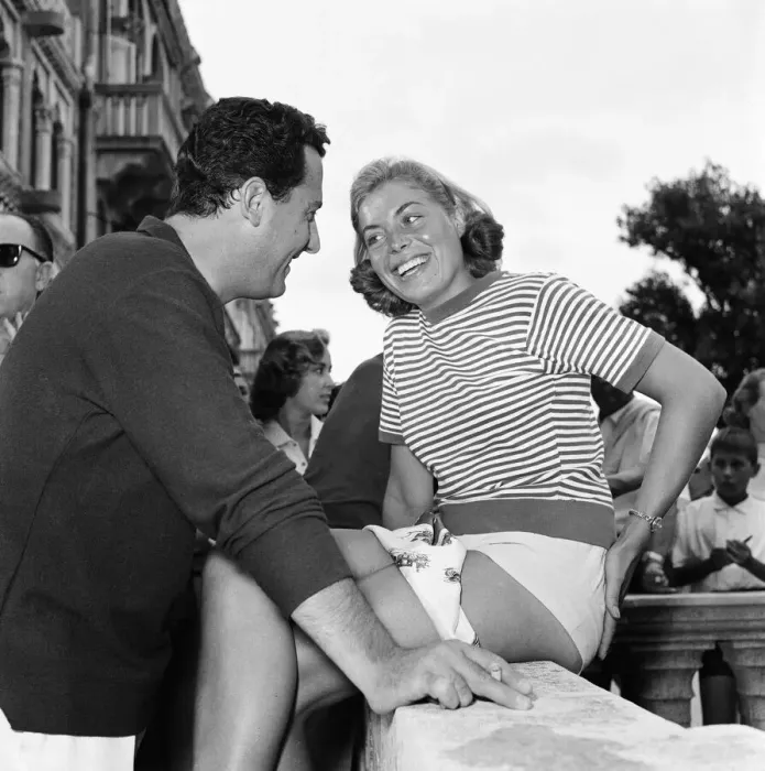 Framed Print : 1956 Venice Film Festival, Friday 31st August 1956. Our Picture Shows Framed Print : 1956 Venice Film Festival, Friday 31st August 1956. Our Picture Shows