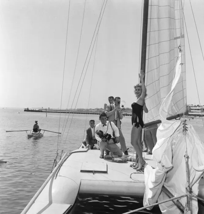 Framed Print : 1956 Venice Film Festival, Friday 31st August 1956. Our Picture Shows