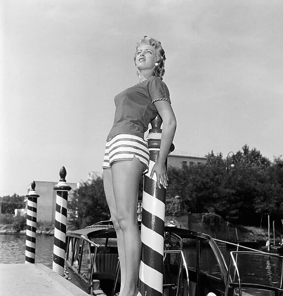1956 Venice Film Festival, Italy, Sunday 2nd September 1956