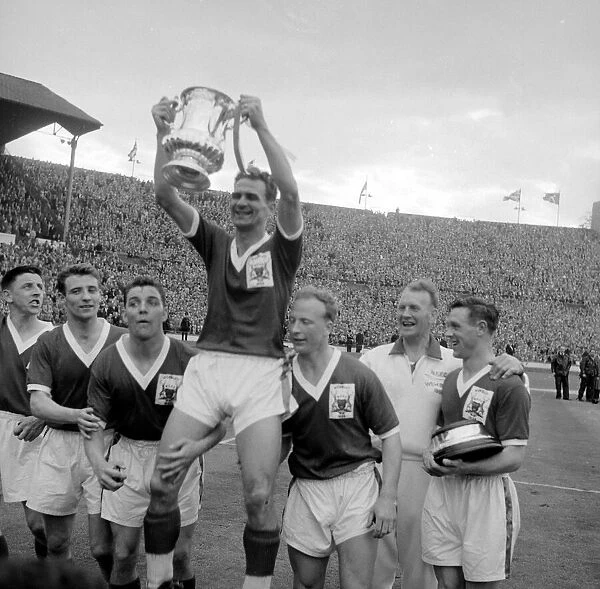 1959 FA Cup Final at Wembley Stadium Nottingham Forest 2 v Luton Town 1