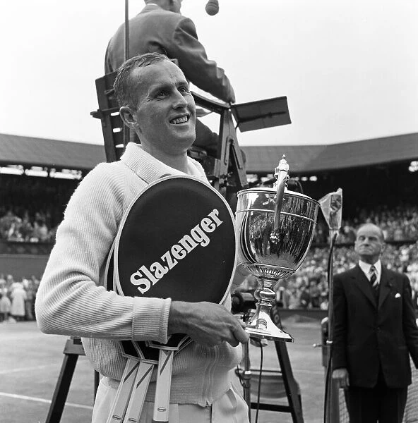 1960 Wimbledon Championships - Mens singles final. Winner Neale Fraser