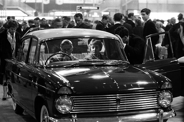 The 1961 British International Motor Show at Earls Court Exhibition Centre, London