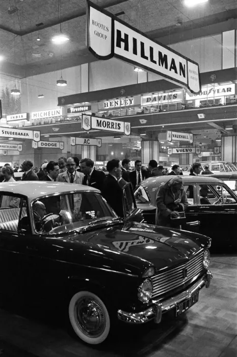 Framed Print : The 1961 British International Motor Show at Earls Court Exhibition Centre, London Framed Print : The 1961 British International Motor Show at Earls Court Exhibition Centre, London