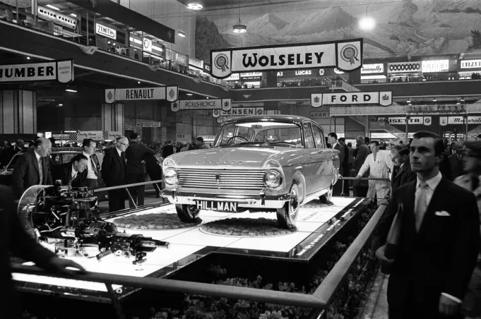 Framed Print : The 1961 British International Motor Show at Earls Court Exhibition Centre, London Framed Print : The 1961 British International Motor Show at Earls Court Exhibition Centre, London