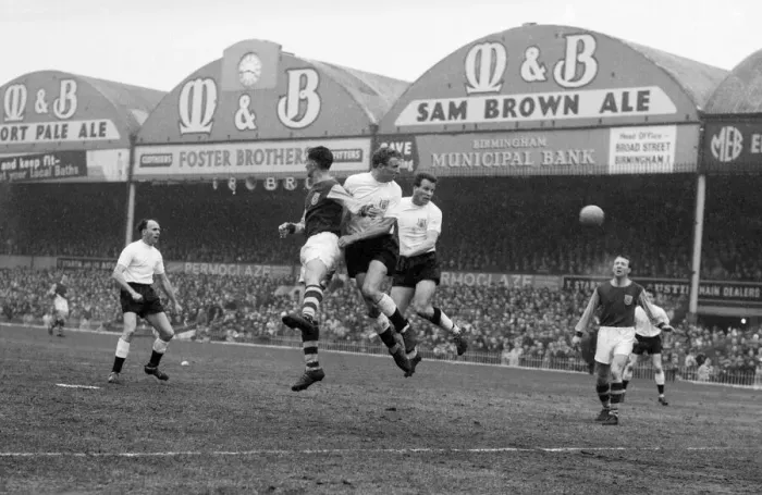 Framed Print : 1962 FA Cup Burnley 1 v. Fulham 1. Action from the game. 31st March 1962 Framed Print : 1962 FA Cup Burnley 1 v. Fulham 1. Action from the game. 31st March 1962