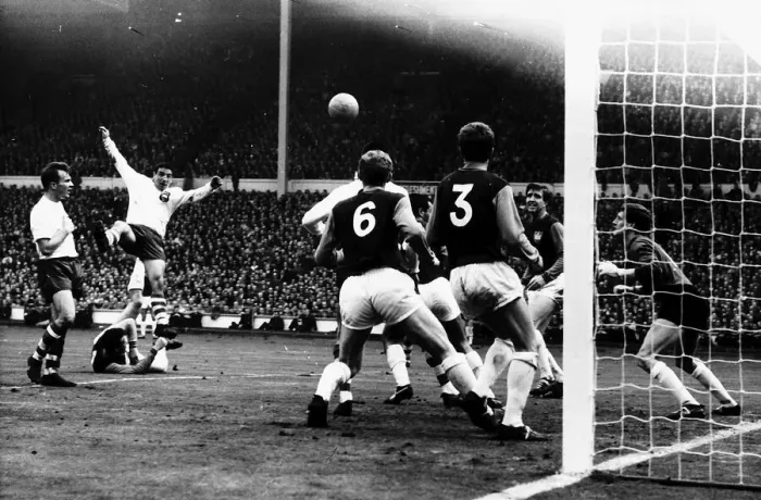 Framed Print : 1964 FA Cup Final at Wembley Stadium West Ham United 3 v Preston North End 2 Framed Print : 1964 FA Cup Final at Wembley Stadium West Ham United 3 v Preston North End 2