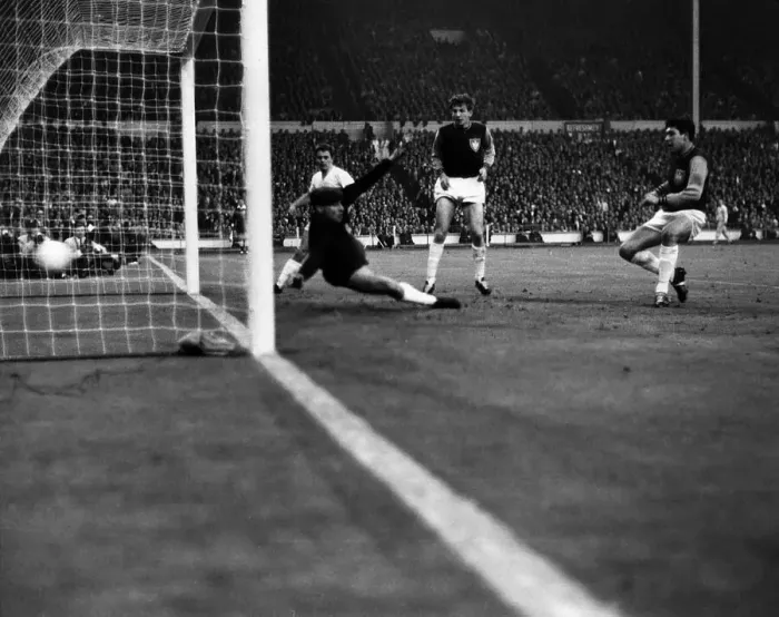 Framed Print : 1965 European Cup Winners Cup Final at Wembley Stadium 19th May 1965