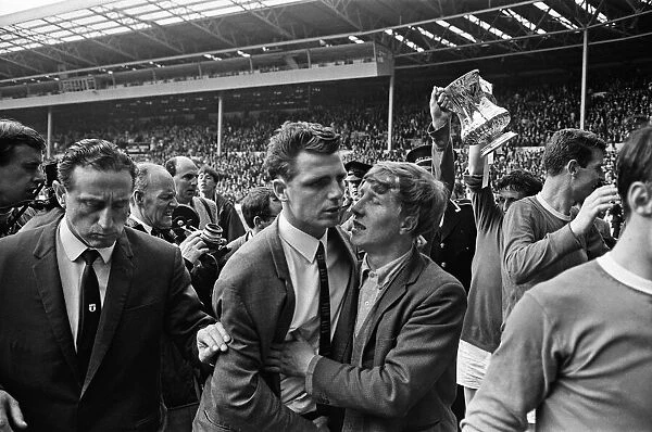 1966 FA Cup Final at Wembley stadium. Everton 3 v Sheffield Wednesday 2