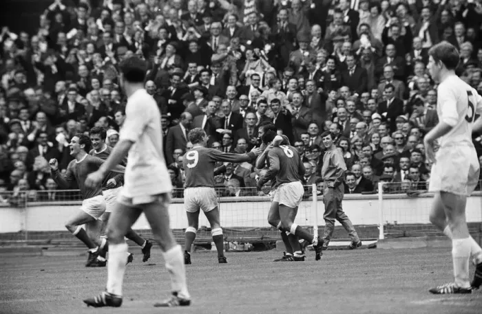 Framed Print : 1966 FA Cup Final at Wembley stadium. Everton 3 v Sheffield Wednesday 2 Framed Print : 1966 FA Cup Final at Wembley stadium. Everton 3 v Sheffield Wednesday 2