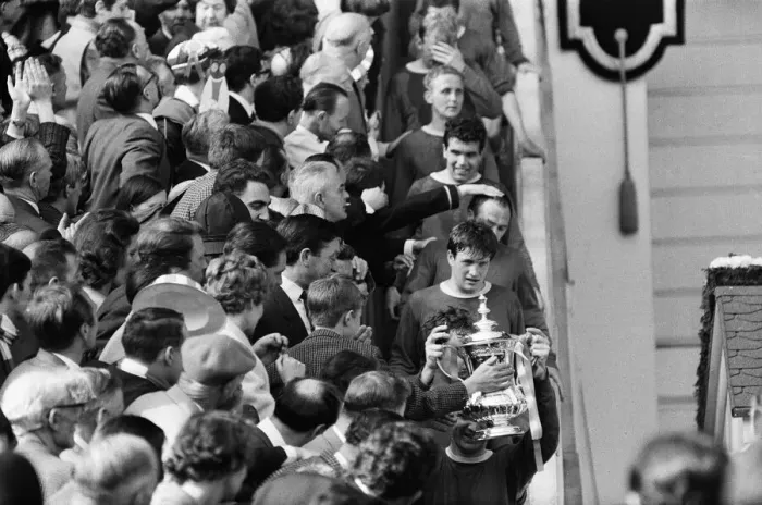 Framed Print : 1966 FA Cup Final at Wembley stadium. Everton 3 v Sheffield Wednesday 2 Framed Print : 1966 FA Cup Final at Wembley stadium. Everton 3 v Sheffield Wednesday 2