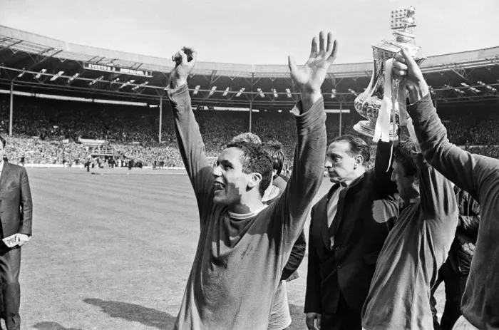Framed Print : 1966 FA Cup Final at Wembley stadium. Everton 3 v Sheffield Wednesday 2 Framed Print : 1966 FA Cup Final at Wembley stadium. Everton 3 v Sheffield Wednesday 2