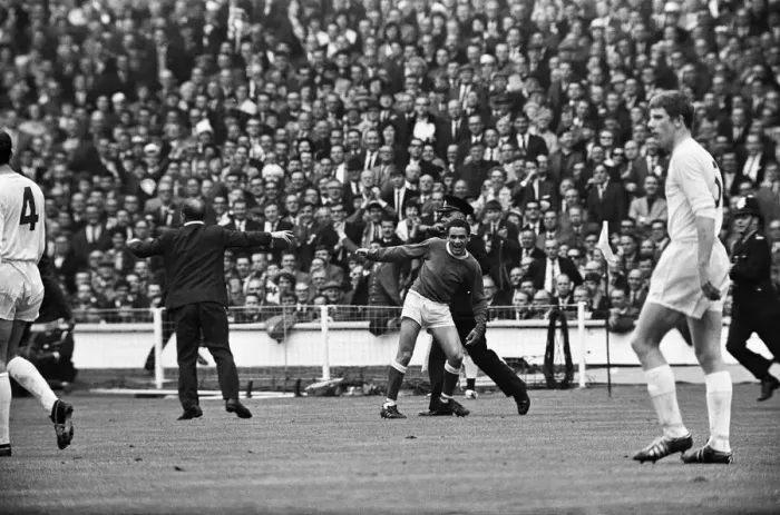 Framed Print : 1966 FA Cup Final at Wembley stadium. Everton 3 v Sheffield Wednesday 2 Framed Print : 1966 FA Cup Final at Wembley stadium. Everton 3 v Sheffield Wednesday 2