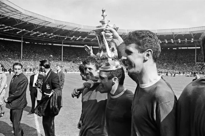 Framed Print : 1966 FA Cup Final at Wembley stadium. Everton 3 v Sheffield Wednesday 2 Framed Print : 1966 FA Cup Final at Wembley stadium. Everton 3 v Sheffield Wednesday 2