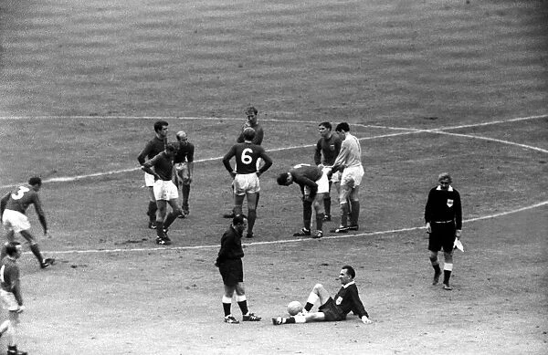 1966 World cup Final at Wembley Stadium. England 4 v West Germany 2 after extra