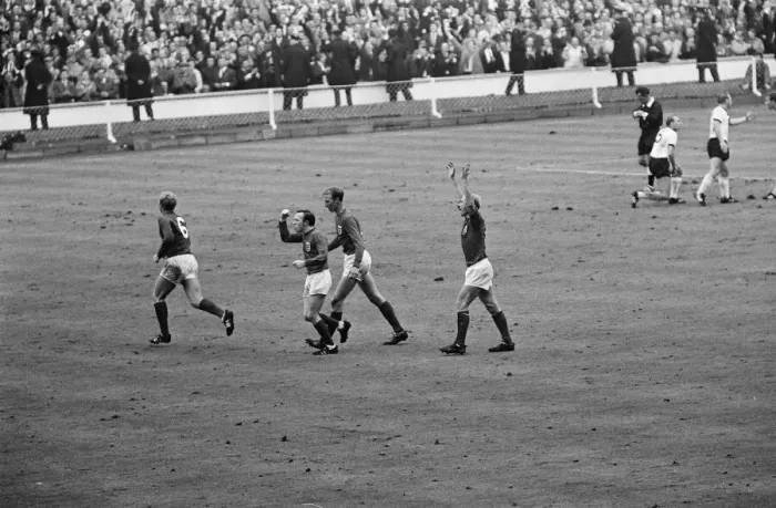 Framed Print : 1966 World Cup Final at Wembley Stadium. England 4 v West Germany 2 Framed Print : 1966 World Cup Final at Wembley Stadium. England 4 v West Germany 2