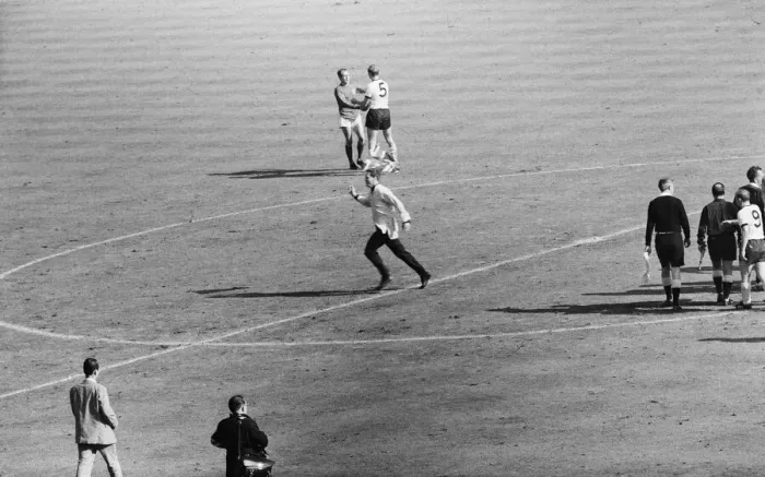 Framed Print : 1966 World Cup Final at Wembley Stadium. England 4 v West Germany 2 Framed Print : 1966 World Cup Final at Wembley Stadium. England 4 v West Germany 2